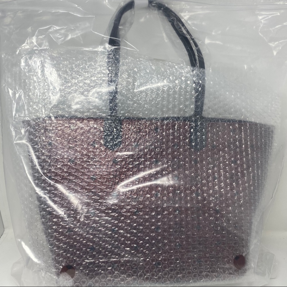 MCM Medium Spot Visetos Leather Tote Shopper - Picture 7 of 8